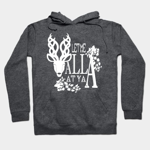 Halla At Ya Hoodie by shadyfolk